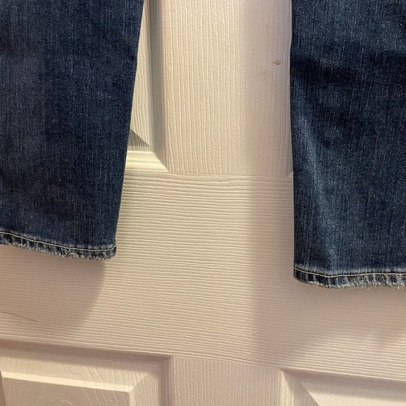 Paige Verdugo Embellished Jeweled Rhinestone Mid Rise Skinny Jean 27 - Picture 7 of 10